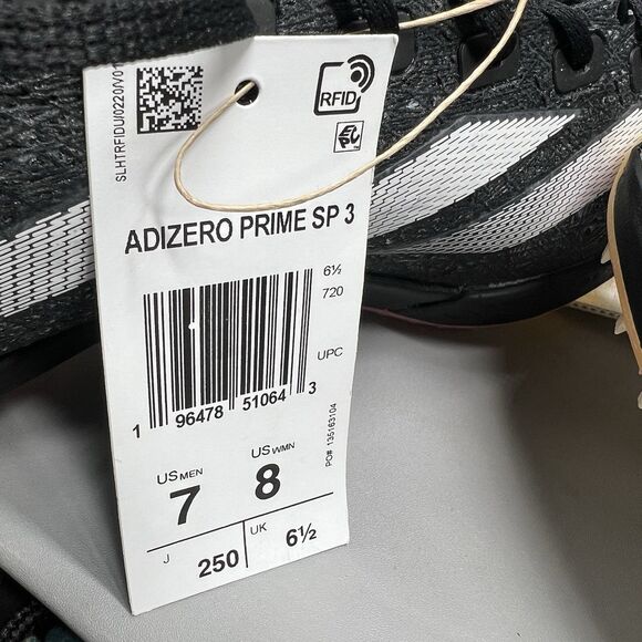 Adidas Adizero Prime Strung IG4330 Track Men Sz 7 Sz 7.5 Sz 8 NEW W/bag Spikes main image 8
